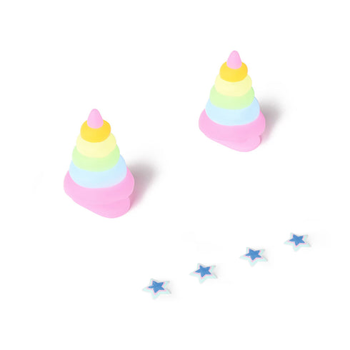 Nageoires de Licorne et Yeux d'Étoile Bleue pour Sharkicks Pro